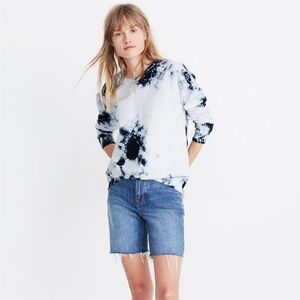 Like new Madewell Rivet and Thread black and white crew